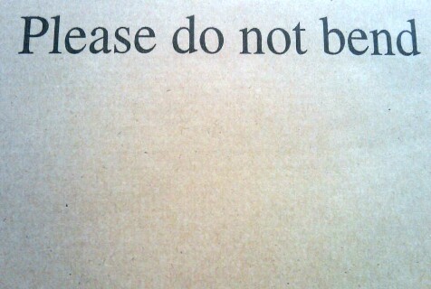 Please Do Not Bend