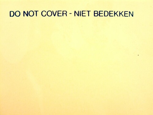 Do Not Cover
