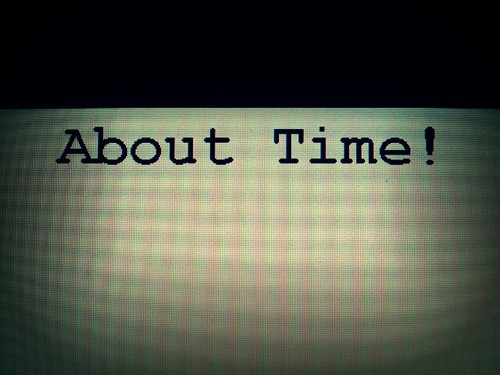 About Time!