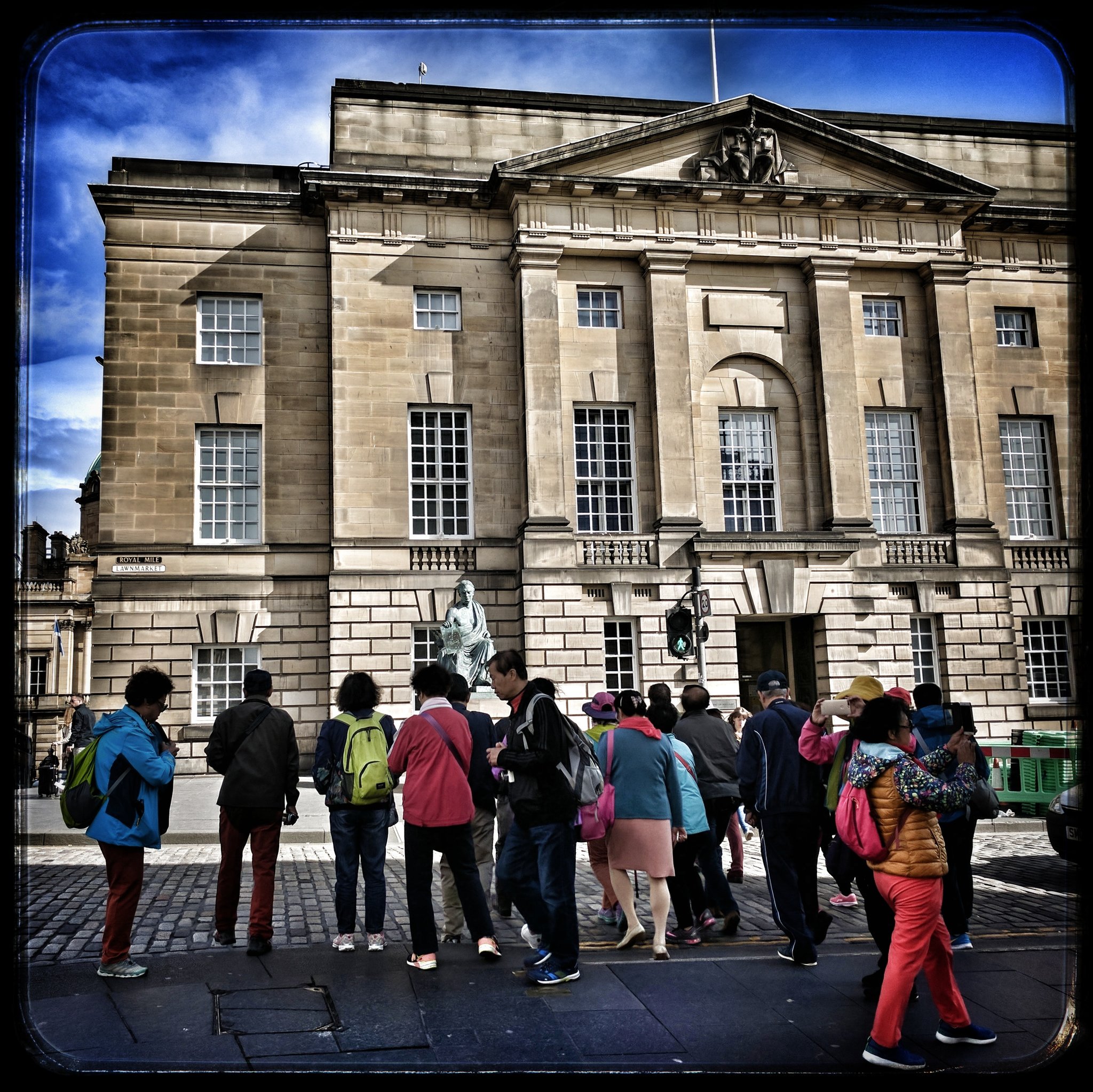 Tourists, Royal Mile