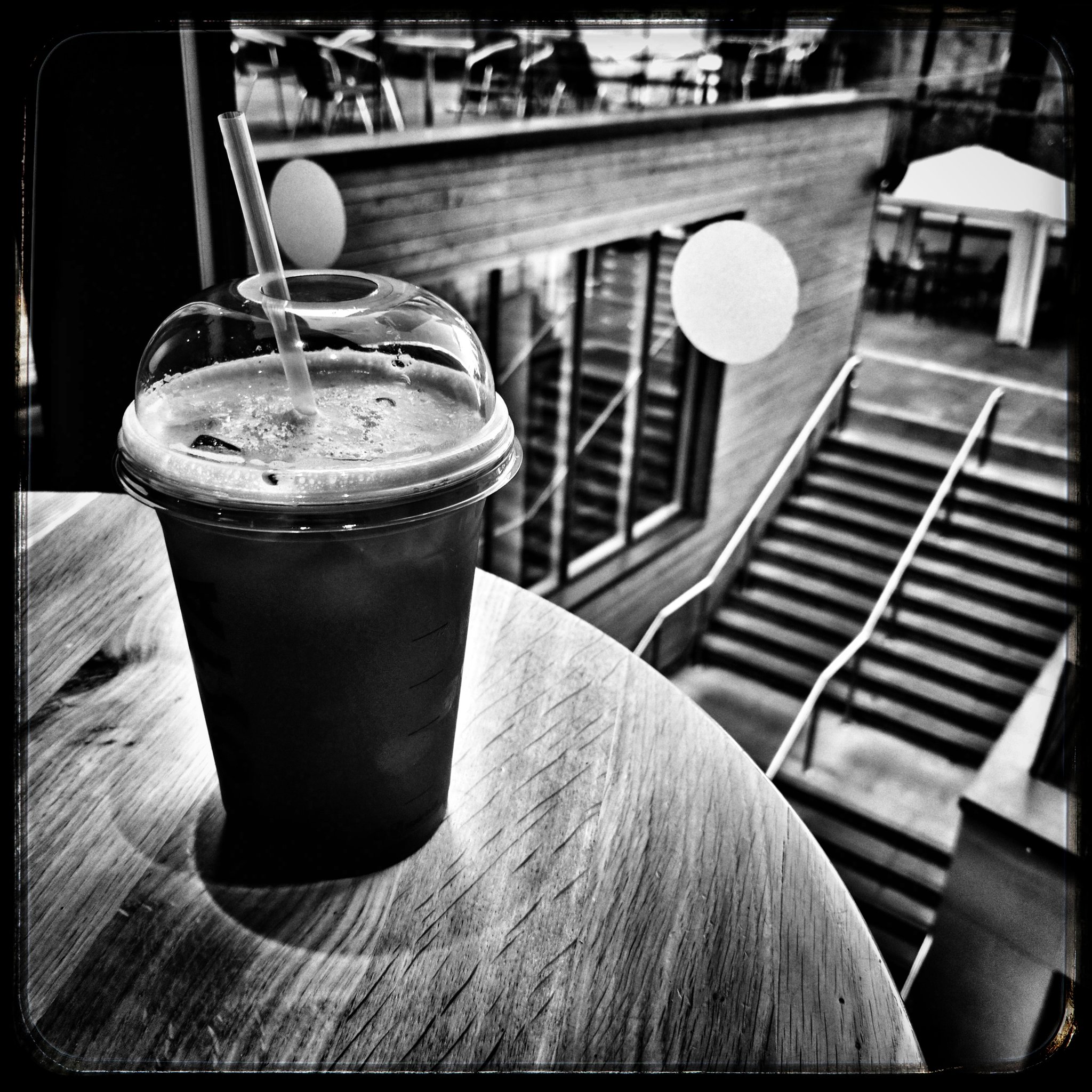 Breakfast, near the venue