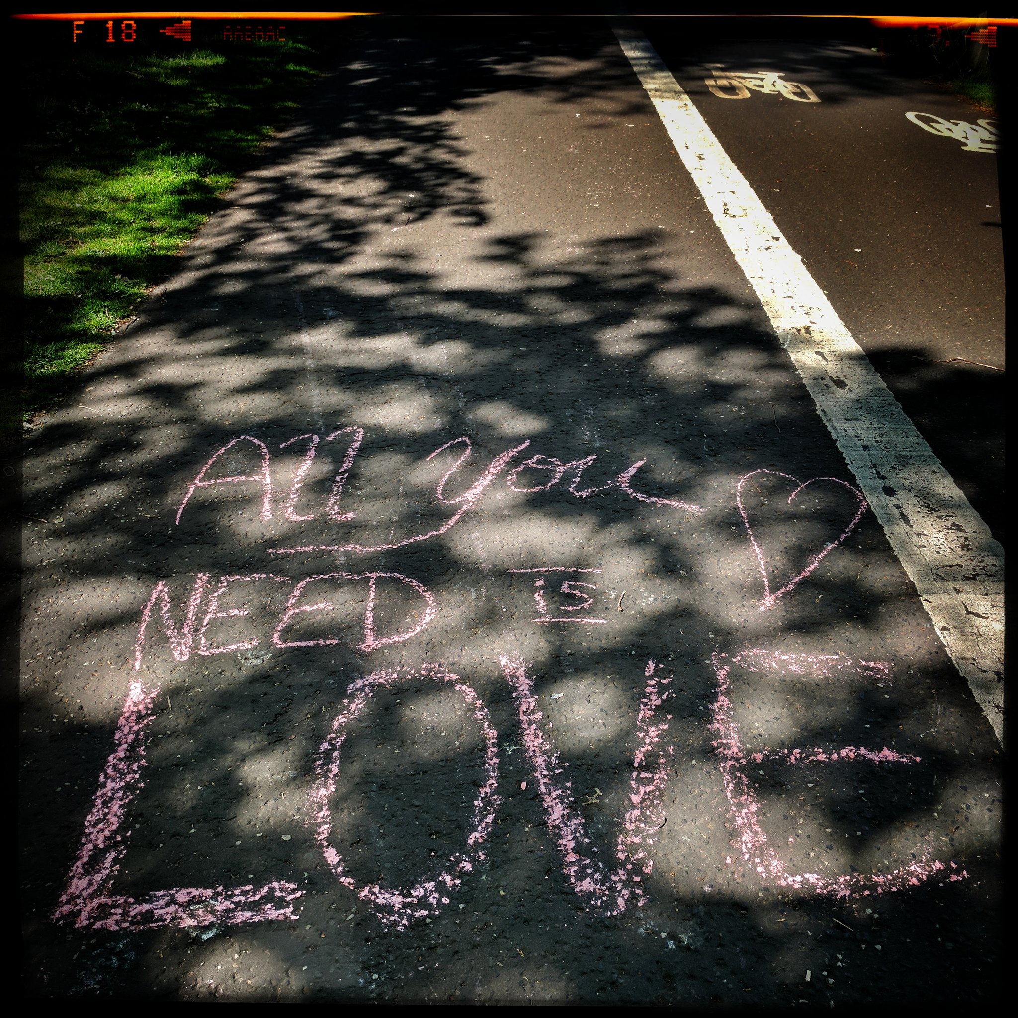 And the WiFi password...