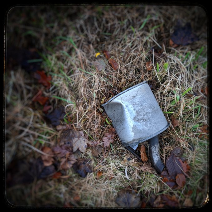 A paperweight, a junk garage