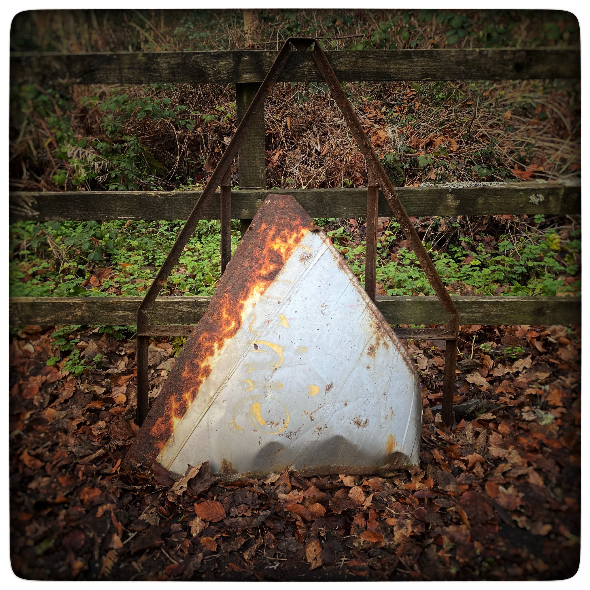 Ignored warning sign